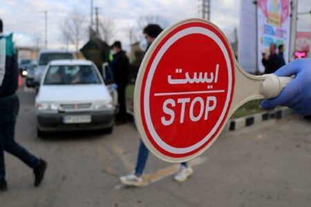 جلوگیری پلیس راه گلستان از ورود خودرو های پلاک غیر بومی