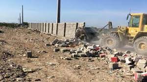 تخریب 22 بنای غیر مجاز در روستای نوچمن گرگان