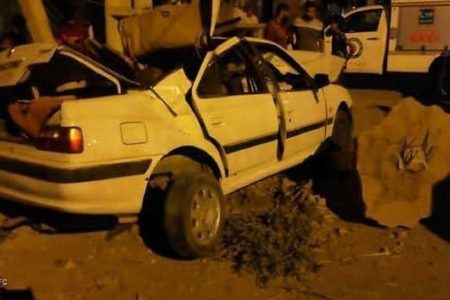 برخورد پژو پارس با تیر چراغ برق در علی آباد کتول یک کشته و ۳ مصدوم برجای گذاشت