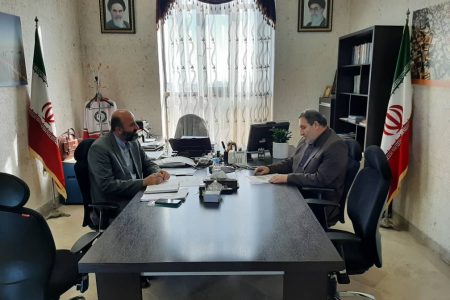 نشست صمیمی مدیرکل ستاد اجرایی فرمان حضرت امام (ره) در استان با معاون سیاسی امنیتی و اجتماعی استاندار