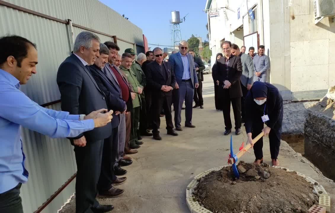 عملیات ساخت سه پروژه عمرانی در بیمارستان شهدای گنبدکاووس آغاز شد